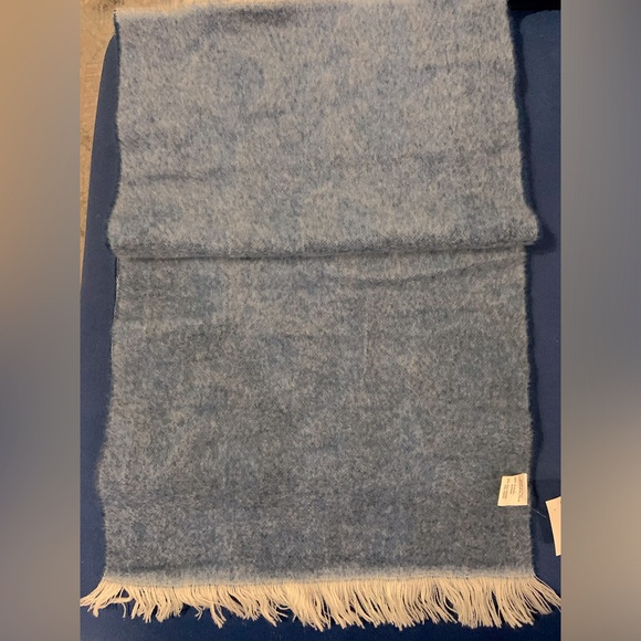 mylab Italy Alpaca scarf in soft blue 🩵 - Picture 2 of 6